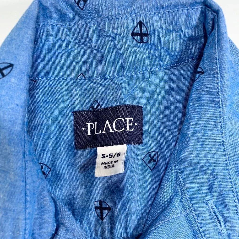 Children’s Place | Button Down Shirt S 5/6 Long Sleeve Top Dressy
